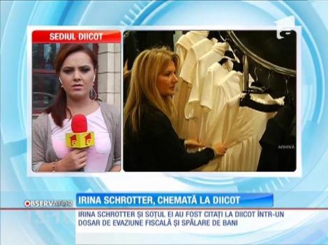 Irina Schrotter, chemată la DIICOT