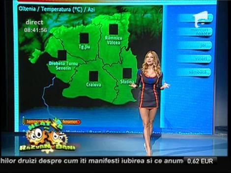 Vremea cu Flavia Mihăşan: Soarele a plecat în vacanţă! Temperaturile au scăzut considerabil!