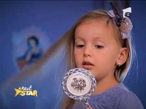 Cezara Borcea, la numai patru ani vrea să devină noul Next Star