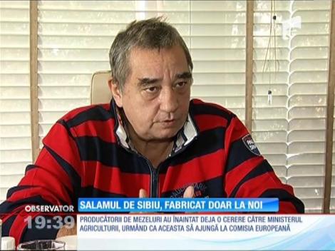 Salamul de Sibiu ar putea fi fabricat doar în România