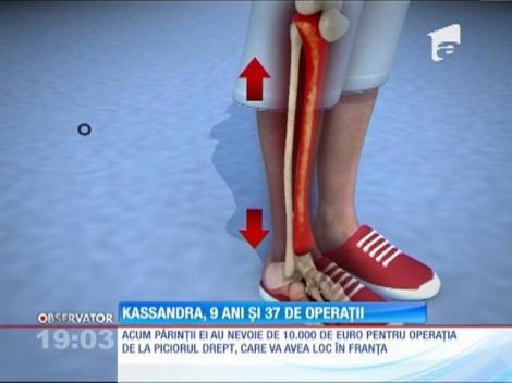 Fetiţa lui Iosif Rotariu se pregăteşte pentru cea de-a 37-a operaţie!