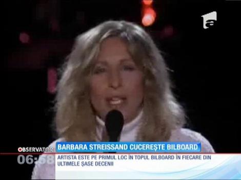 Barbara Streisand, pe primul loc în topul Billboard 200
