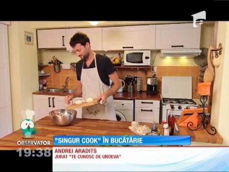 Andrei Aradits te învață cum să te descurci în bucătărie, când ești "Singur Cook"!