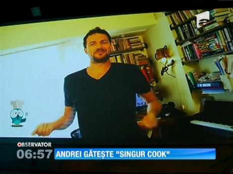 Juratul emisiunii "Te cunosc de undeva!", Andrei Aradits, a lansat primul episod din emisiunea lui culinară