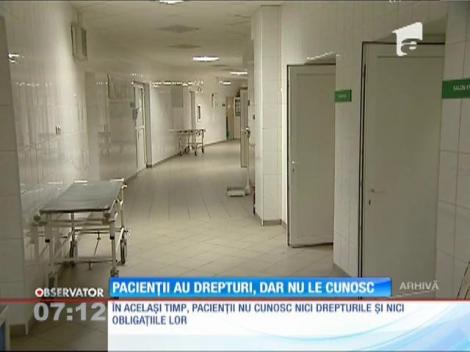 Pacienţii români au multe drepturi, însă nu și le cunosc