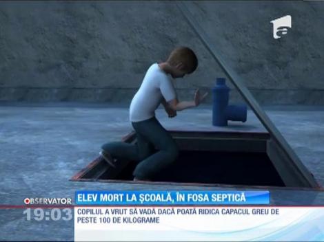 UPDATE / Elev mort în curtea unei şcoli din Vâlcea