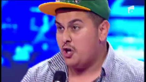 GRASU' XXL  a venit la X Factor! E ”HAPPY” că i-a făcut pe toți să râdă! "Mi se spune des că am voce de FATĂ"