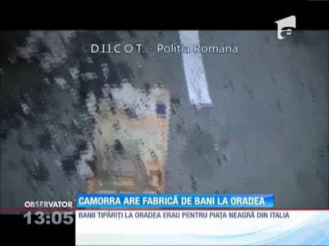 Camorra are fabrică de bani la Oradea