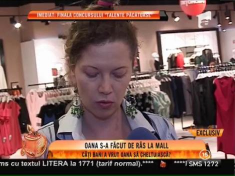 Oana s-a făcut de râs la mall! Cardul lui Viorel Lis era gol!