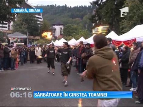 Sărbătoare în cinstea toamnei, pe Valea Prahovei
