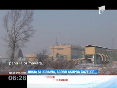Rusia și Ucraina, acord asupra gazelor