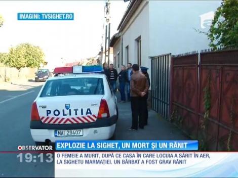 Explozie la Sighet, un mort și un rănit