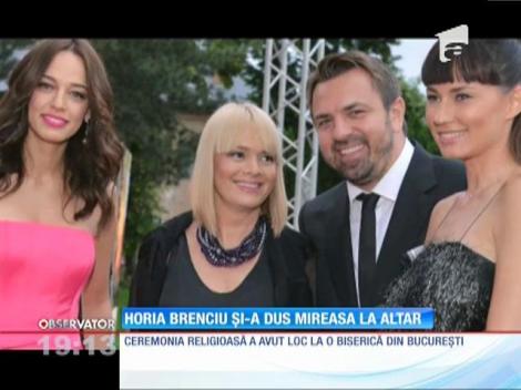 Casă de piatră! Horia Brenciu s-a cununat religios cu Alice Dumitrescu
