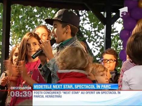 Vedetele Next Star au susținut un SUPER concert în parcul Herăstrău din Capitală