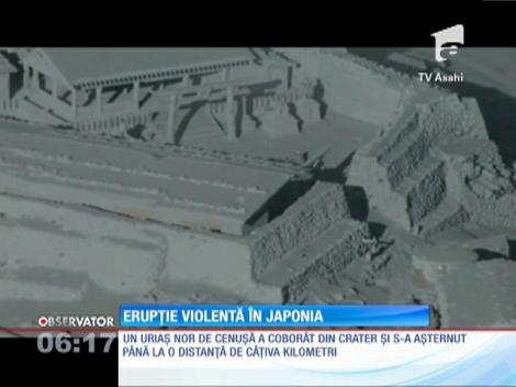 Erupție violentă în Japonia