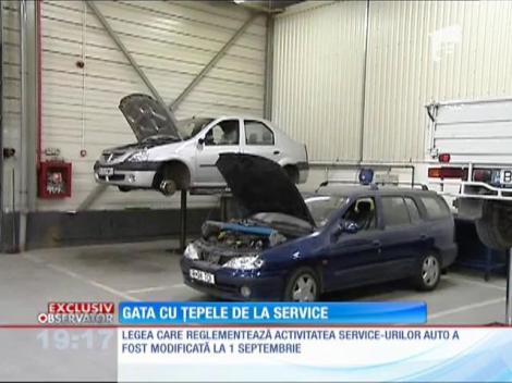 Patronii service-urilor auto, obligați să ofere șoferilor posibilitatea de a supraveghea lucrările la mașinile lor