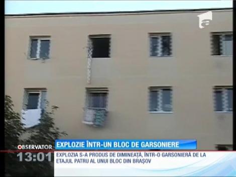 O explozie puternică s-a produs în această dimineaţă într-un bloc din Braşov