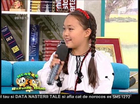 Sara Nukina, micuţa româncă japoneză care i-a vrăjit pe Răzvan şi Dani