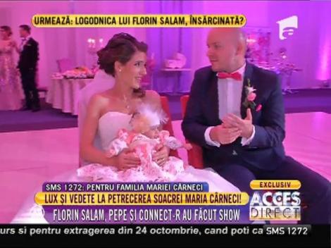 Lux și vedete la petrecerea soacrei Maria Cârneci