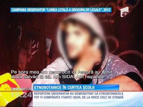 A fumat etnobotanice chiar în curtea şcolii și a ajuns pe patul de spital