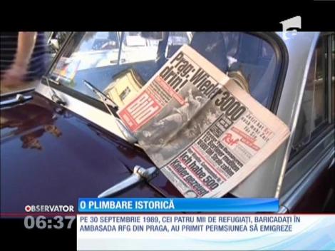 Peste 20 de trabanturi au defilat ieri pe străzile Pragăi