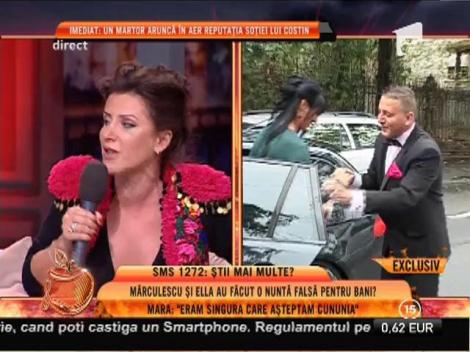Mara Bănică: ”Cu o zi inainte de căsătorie, soția lui Mărculescu nu vroia să se mai mărite!”