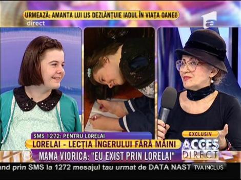 Lorelai, copilul minune fără mâni: ”Am peste 50 de diplome”
