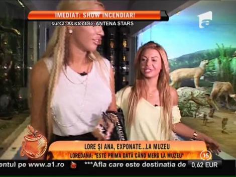Imagini cu prima vizită a Loredanei Chivu la muzeu