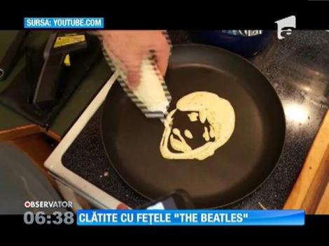 Un fost profesor de matematică a început să creeze artă din clătite