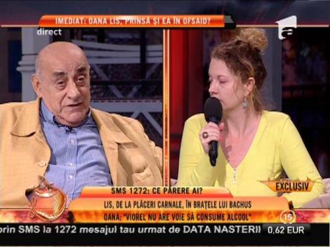 Oana Lis: ”Viorel nu m-a prins înșelându-l”