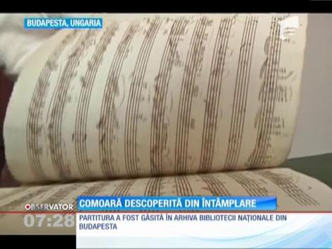 A fost descoperită partitura originală a Sonatei în La major de Mozart