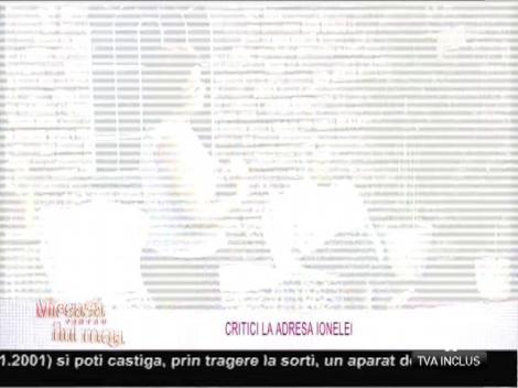 Ionela, criticată aspru de Gheorghiţa