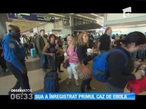 SUA a înregistrat primul caz de Ebola