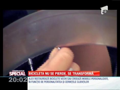 SPECIAL! Restaurarea şi personalizarea bicicletei, noua modă urbană