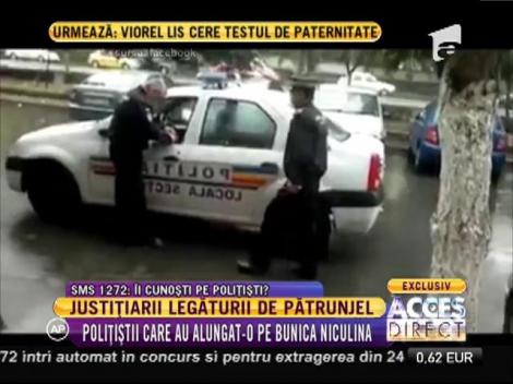 Iată-i pe justițiarii legăturii de pătrunjel! Cine sunt polițiștii care au alungat-o pe Niculina