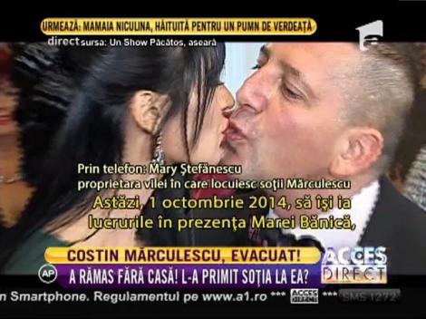 Costin Mărculescu, evacuat din vila în care locuia!