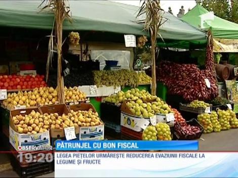 Pătrunjel cu bon fiscal