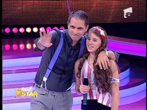 Gianina Mîndrescu își dorește să devină o cântăreață de renume