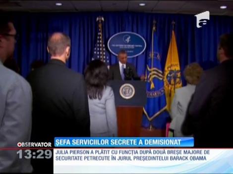 Şefa Serviciilor Secrete americane a demisionat