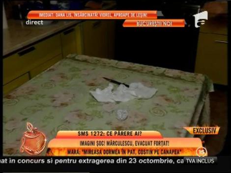 Mara Bănică: ”Mireasa dormea în pat, Mărculescu pe canapea”