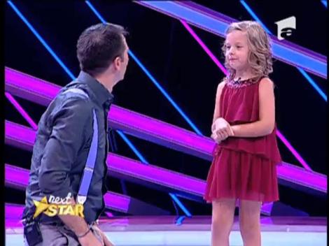 Patricia Mihail, cadou jucăuș pe scena ”Next Star”