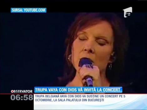 Trupa Vaya con Dios vine în România