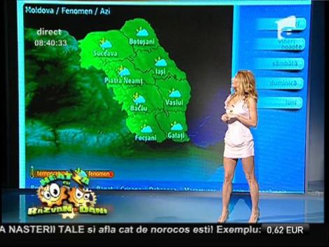 Vremea cu Flavia Mihăşan: "Vom avea parte de un week-end răcoros! Va ploua pe arii extinse!"