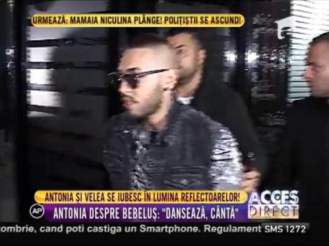 Antonia, despre bebeluș: "Cântă și dansează!"