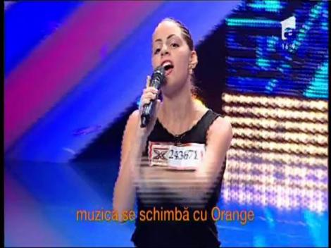 Oana Sârbu - ”Te iubeam”. Vezi aici cum cântă Diana Brescan la X Factor