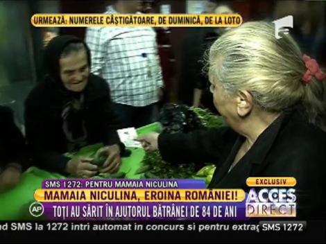 Mamaia Niculina a primit o tarabă în piaţa din sectorul 4