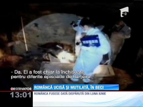 Româncă ucisă şi mutilată în Italia