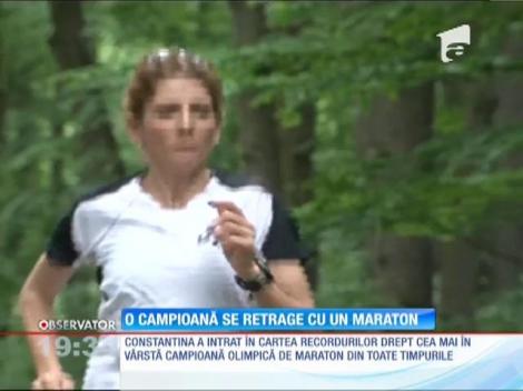 Constantina Diţă, campioană olimpică la maraton, se retrage din activitatea competiţională