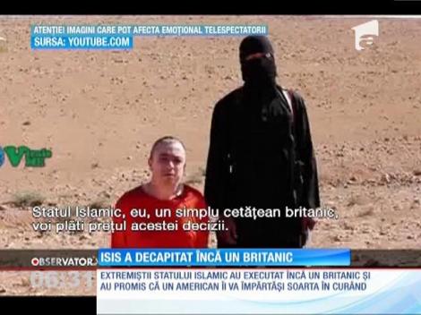 Extremiştii din Statul Islamic au decapitat încă un ostatic