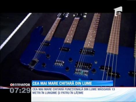 Cea mai mare chitară din lume